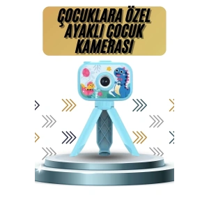 Ayaklı Çocuk Kamerası Tripodlu Mini 1080p Hd Çocuk Kamera