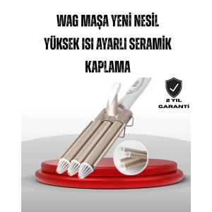 Ayarlanabilir Isılı Bukle Saç Maşası