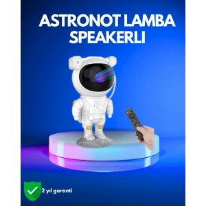 Ayarlanabilir Parlaklık ve Zamanlayıcı Modlu Astronot Lamba