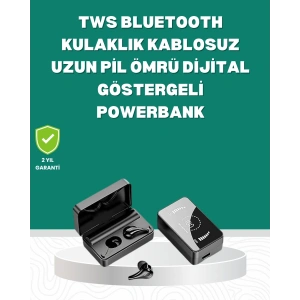 Ayna Tasarımlı Şarj Kutulu Bluetooth 5.1 Kulaklık