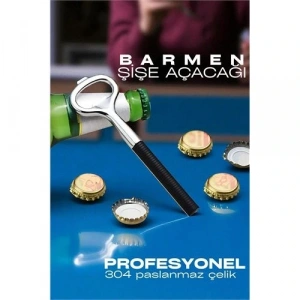 Barmen Şişe Açacağı - Profedsyonel Şişe Açacağı 304 Çelik