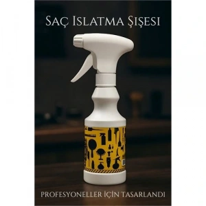 Berber Kuaför Saç Islatma Şişesi 500 ml Valf Sistemli, Geniş Alanlı Sis Püskürtme | Tek Sıkışta Maksimum Etki