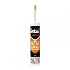 Beyaz Akrilik Mastik - Silikonize Akrilik - 500 gr