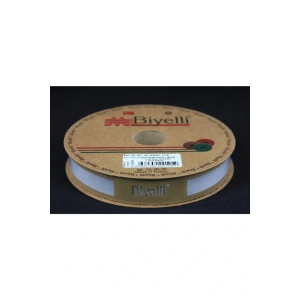 Biye Koton Katlı D29 Gri 2 cm 25 Metre %65 Koton %35 Polyester