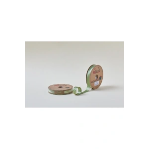 Biye Saten Katlı 017 Ceviz Yeşili 2 cm 25 Metre %100 Polyester