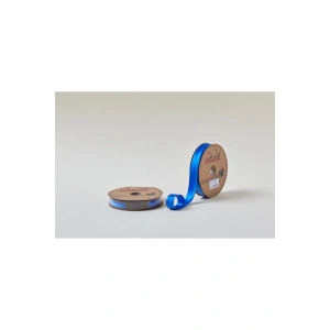 Biye Saten Katlı 020 Saks 2 cm 25 Metre %100 Polyester