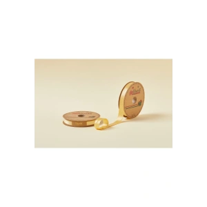 Biye Saten Katlı 049 Sarı 2 cm 25 Metre %100 Polyester