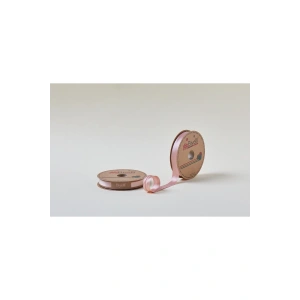 Biye Saten Katlı 097 Pudra 2 cm 25 Metre %100 Polyester