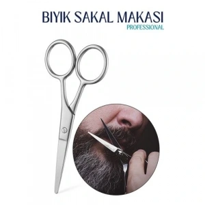 Bıyık Sakal Düzeltme Makası 12 cm Biagio Bianchi Design