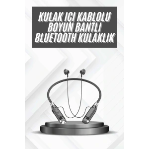 Bluetooth Kulaklık 120 Saat Kullanım Süresi Boyun Askılı Bluetooth Kablosuz Kulaklık