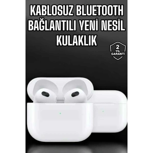 Bluetooth Kulaklık 3.Nesil Kablosuz Uzun Pil Ömrü Dokunmatik Kontrol