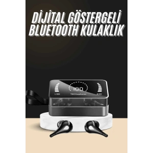 Bluetooth Kulaklık Anc Özelliği Powerbank Özelliği Aynalı Dijital Göstergeli