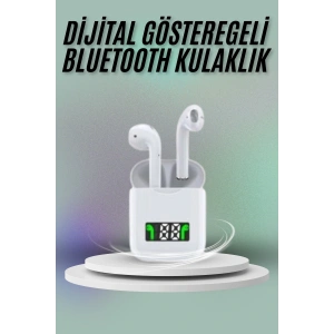 Bluetooth Kulaklık Dokunmatik Kontrol Uzun Pil Ömrü Dijital Göstergeli