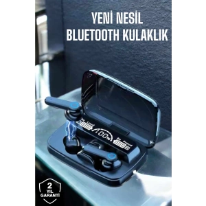 Bluetooth Kulaklık Powerbankli Dijital Göstergeli Dokunmatik Kontrol