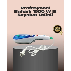 Buharlı Kırışıklık Giderici Pratik Ev ve Seyahat Ütüsü