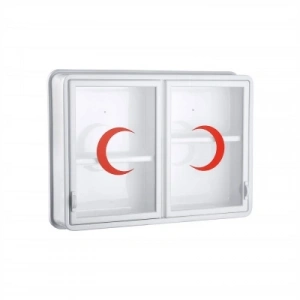 CAM 2 KAPAKLI ECZA DOLABI 35x49x10 cm (5047)