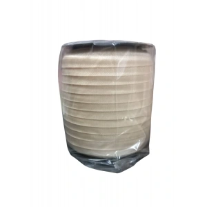 Çamaşır Lastiği Düz 1 cm  75 Metre 1 Top Krem