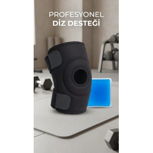 Çapraz Destekli Sporcu Diz Korsesi Menisküs Ağrısı İçin Termojel