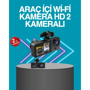 CarPlay Fotoğraf ve Video Kaydedici Araç İçi Kamera Ekranlı