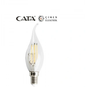CATA CT 4062 4W Led Flament Ampul 3200K Günışığı E14 Duy