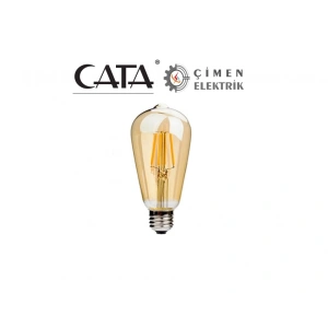 CATA CT 4350 4W Led Ampul 2700K Amber E27 Duy