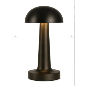 CATA CT 8428 Lizbon Siyah Kasa Antik Şarjlı Masa Lambası