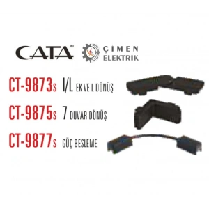 CATA CT 9875 Magnetıc Ray Ek Parçası Siyah