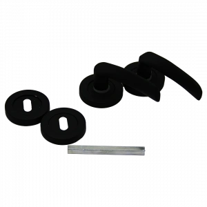 ÇELİKEL ERİŞ-10 AMERİKAN ODA KAPI KOLU SİYAH (5047)