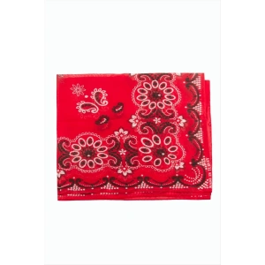 Çiçek Desenli Bandana 50*50