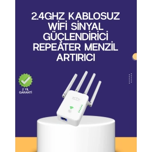 Çift Bantlı Otomatik Kurulum WiFi Repeater Menzil Genişletici