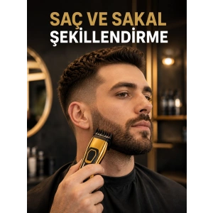 Çift Kademeli Güç Modlu Kablosuz Kişisel Bakım Seti