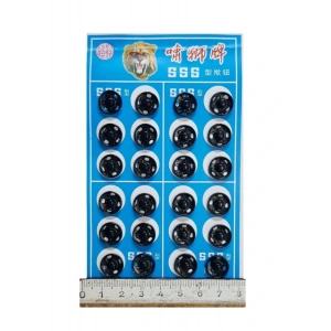 Çıt Çıt Model 2 Numara Siyah 24lü