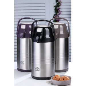 CKR-2008 3.5LT  POMPALI ÇELİK TERMOS (5047)