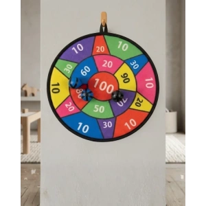 Çocuklar İçin Güvenli Dart Oyunu Cırtlı Toplu Eğlenceli Hedef Oyunu