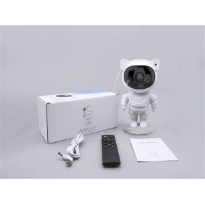 Çocuklara Özel Projeksiyon Astronot Lamba Speaker Sevimli