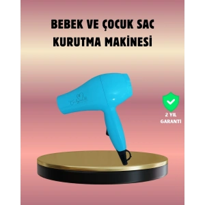 Çocuklara Uygun Saç Kurutma Makinesi – Güvenli, Yumuşak ve Nazik Kurutma Deneyimi