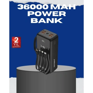 Çok Çıkışlı Taşınabilir Şarj Cihazı Dijital Göstergeli