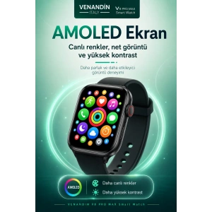 Çoklu Uygulama Destekli Bluetooth Akıllı Saat Dokunmatik Ekranlı Bildirim Özellikli