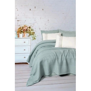 Cotton Box Aura Çift Kişilik Pike Takımı Pebble Mint