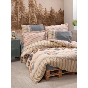 Cotton Box Etnich Nevresim Takımı Çift Kişilik Dakota Gri