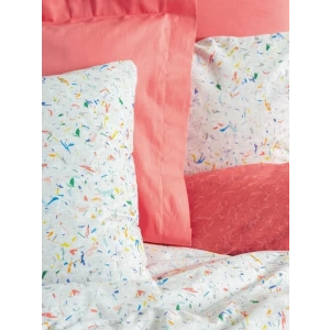 Cotton Box Petite Çift Kişilik Nevresim Takımı Messy Mercan