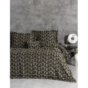 Cotton Box Smart Çift Kişilik Yatak Örtüsü Bertha Antrasit