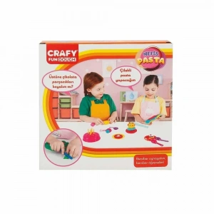 Crafy Nefis Pasta Oyun Hamur Seti 200 g 17 Parça