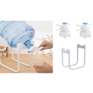 Damacana Musluk Başlığı ve Metal Ayak Stand Seti (5047)