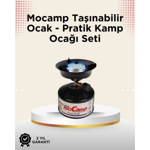 Dayanıklı, Paslanmaz ve Yüksek Isı Dayanımlı Kamp Ocağı – Uzun Süreli Kullanım İçin