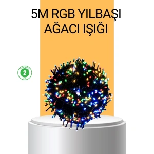 Dekoratif LED Çelenk Işık 8 Farklı Aydınlatma Modu