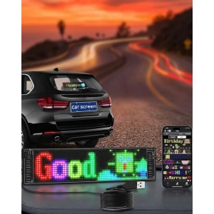 Dekoratif LED Yazı Paneli RGB Animasyonlu Uzaktan Kumandalı Ekran