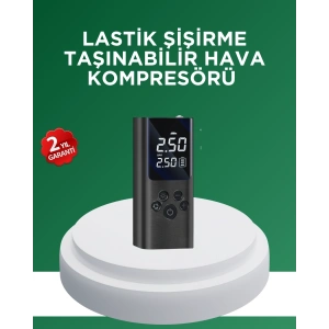 Dijital Lastik Pompası Çok Amaçlı Taşınabilir Kompresör