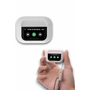 Dokunmatik Ekranlı Bluetooth Kulaklık TWS İOS Android Tüm Telefonlara Uyumlu Kulaklık