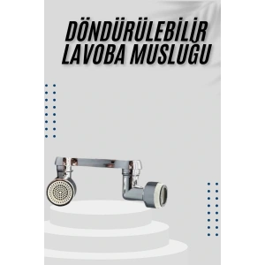 Dönebilen Musluk Başlığı Akrobat Mutfak Banyo Musluk Ucu Başlığı Oynar Başlıklı